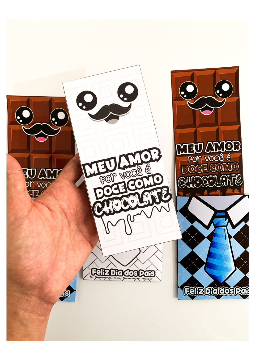 "Cartão Dia dos Pais  Chocolate" - Image 3
