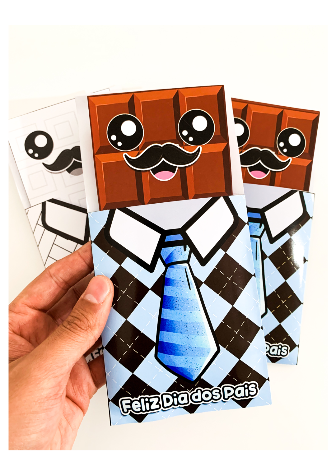 "Cartão Dia dos Pais  Chocolate" - Image 5