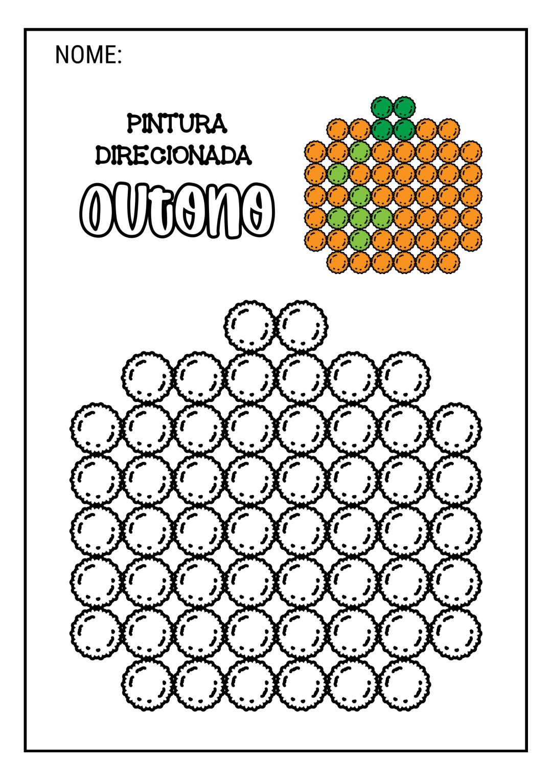"Atividade de Pintura Sensorial – Tema Outono" - Image 4